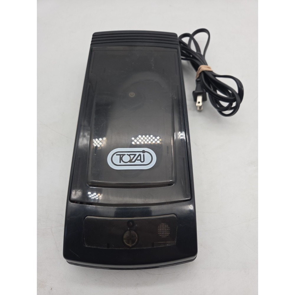 Tozai VHS Video Rewinder Black Home Media Vintage Tested Working Model JU-303